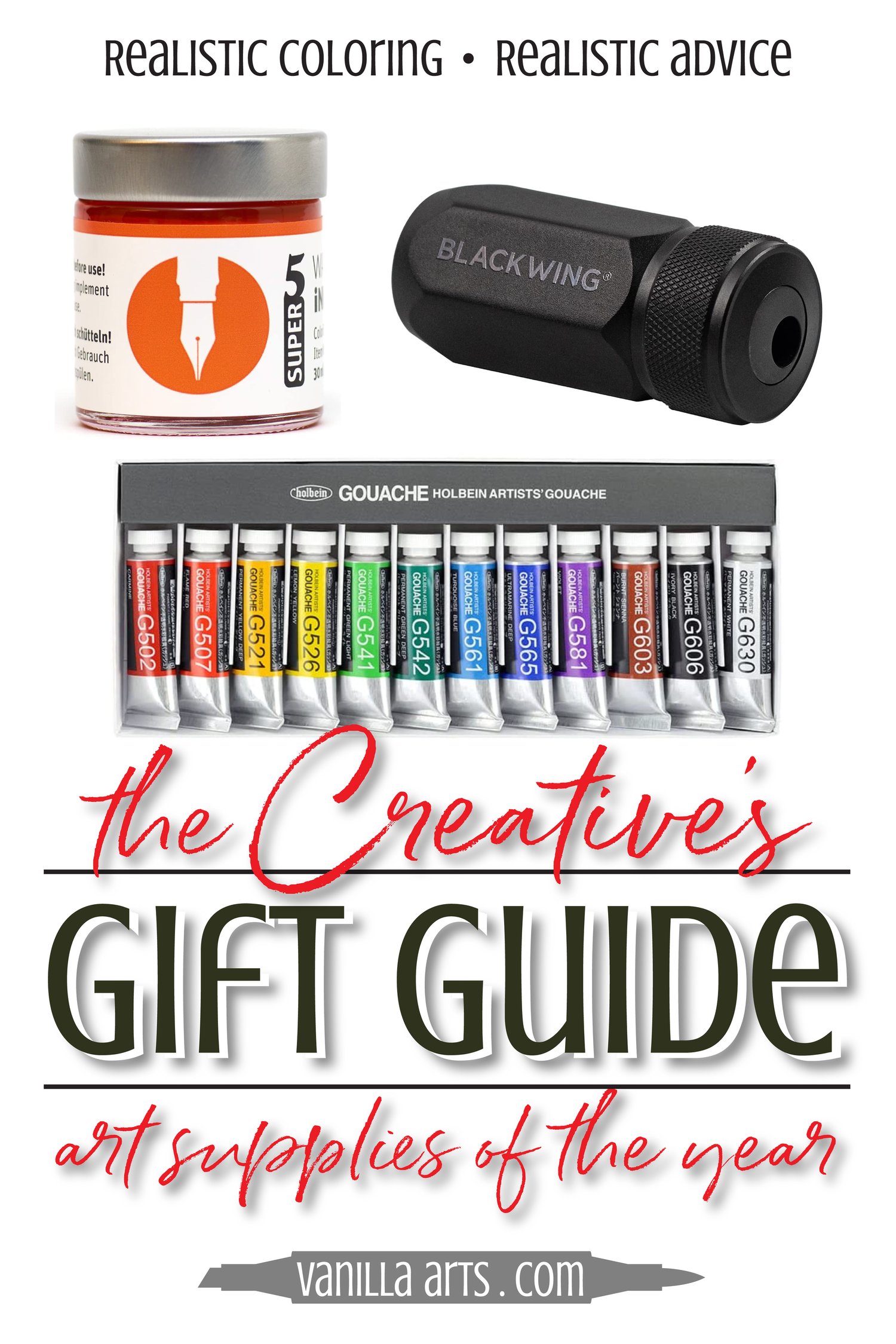 The Creative's Gift Guide: Best Art Supplies of the Year — Vanilla