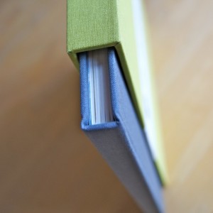 handmade book detail