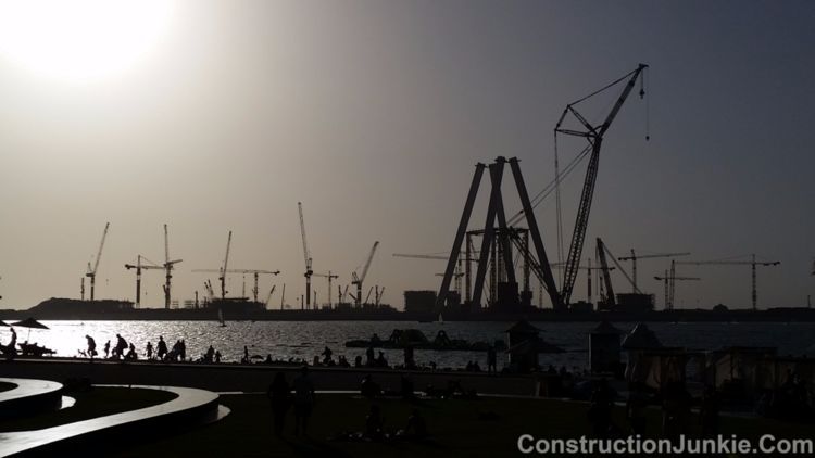 Dubai Eye under construction