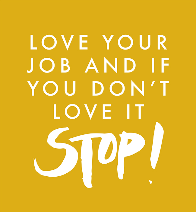 Love it or STOP! POSTER