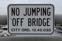 no jumping