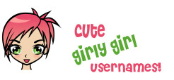 cute girly usernames