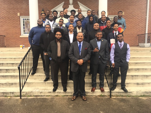 NCCU Collegiate 100 Black Men Worshipping at Antioch Baptist Church —  Antioch Baptist Church