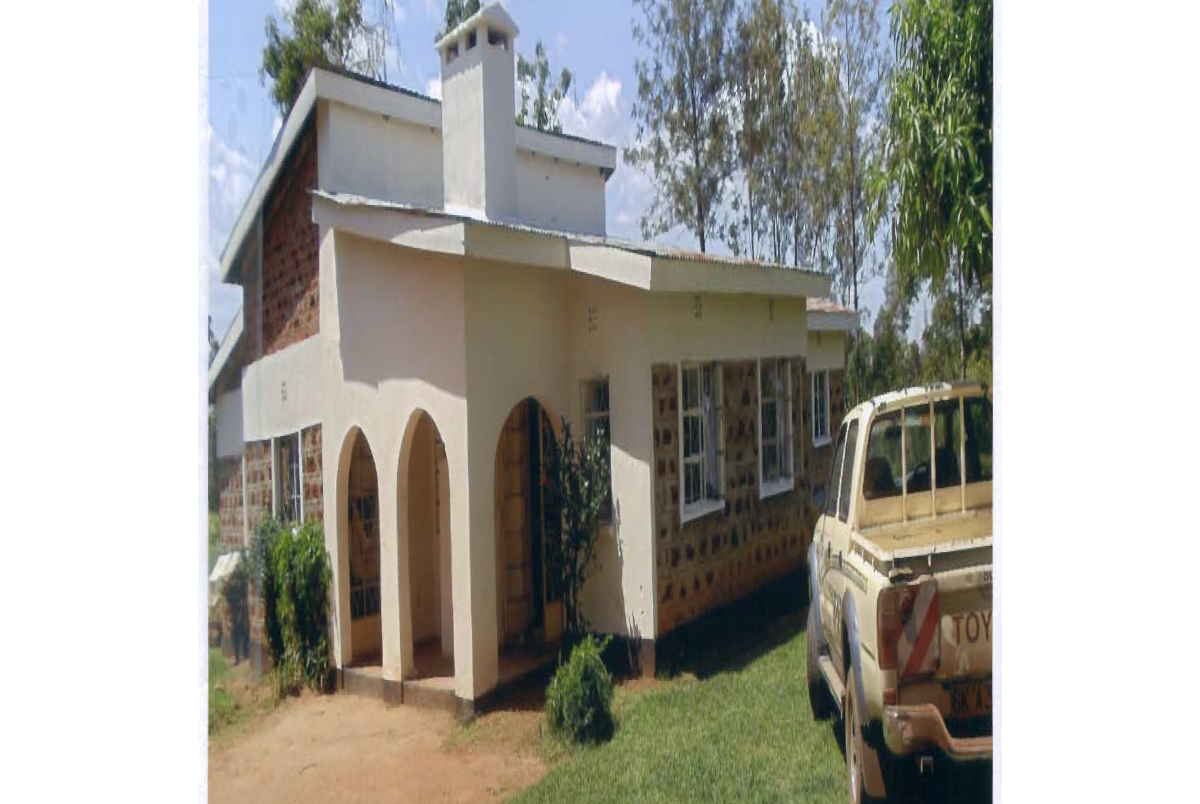 House built by Gilphine for mom-in law in Mumias.