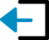 Breakout EDU logo: a left pointing arrow extending from an open box