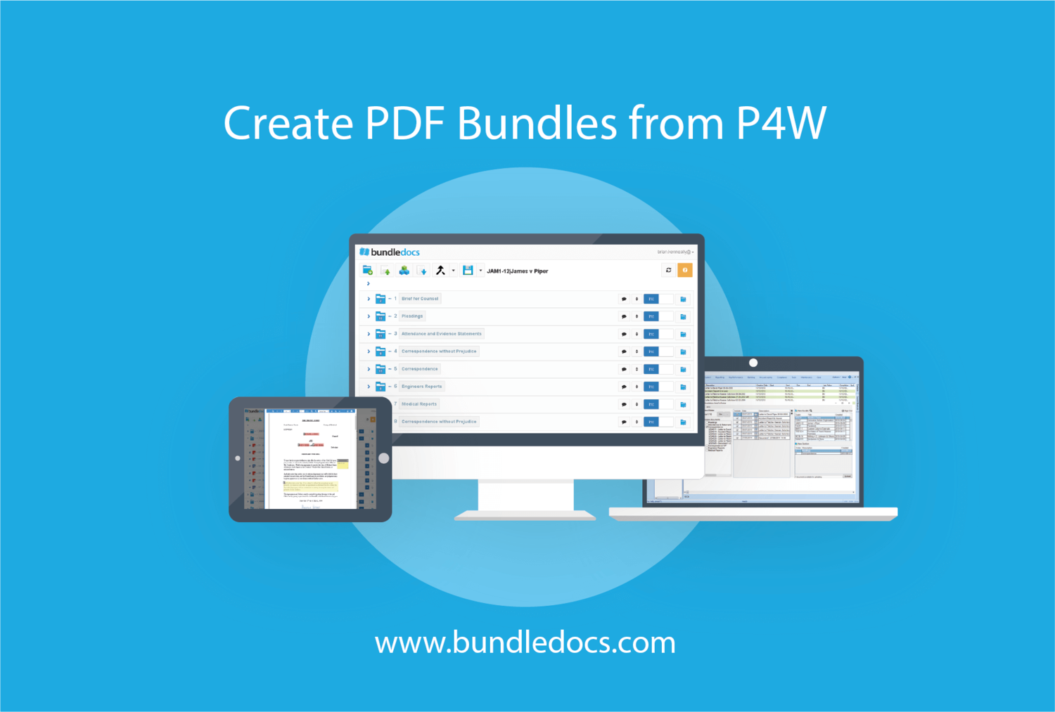 How Do I Connect P4W to Bundledocs PDF Bundling Software ...