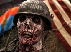 a beacon and a caution: the zombie soldier