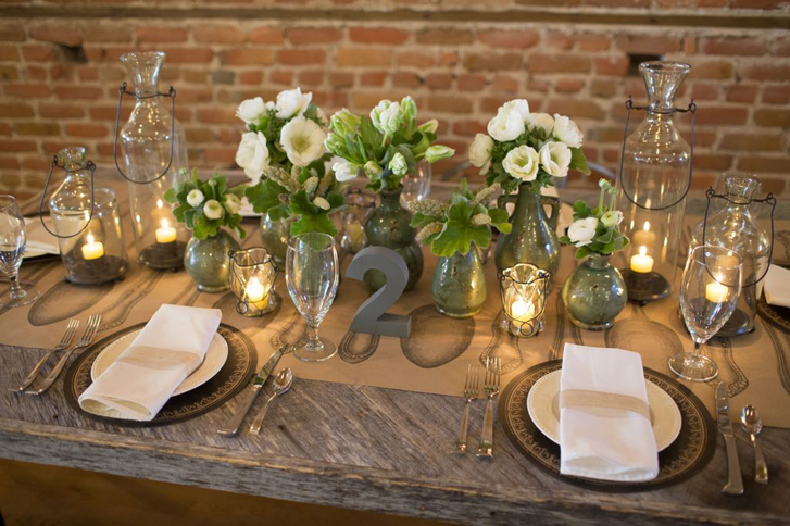 Wedding Tablescape by Pressed Cotton