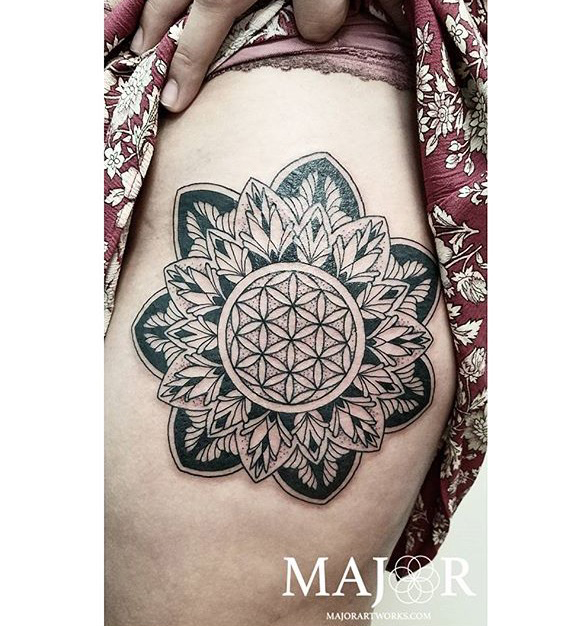 Tattoo of the Week: Hip Mandala... — Independent Tattoo - Dela-where?