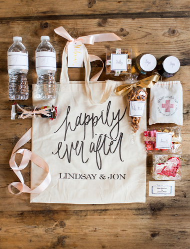 6 Things to Include in Your Wedding Welcome Bags | Tum Hi Ho Events
