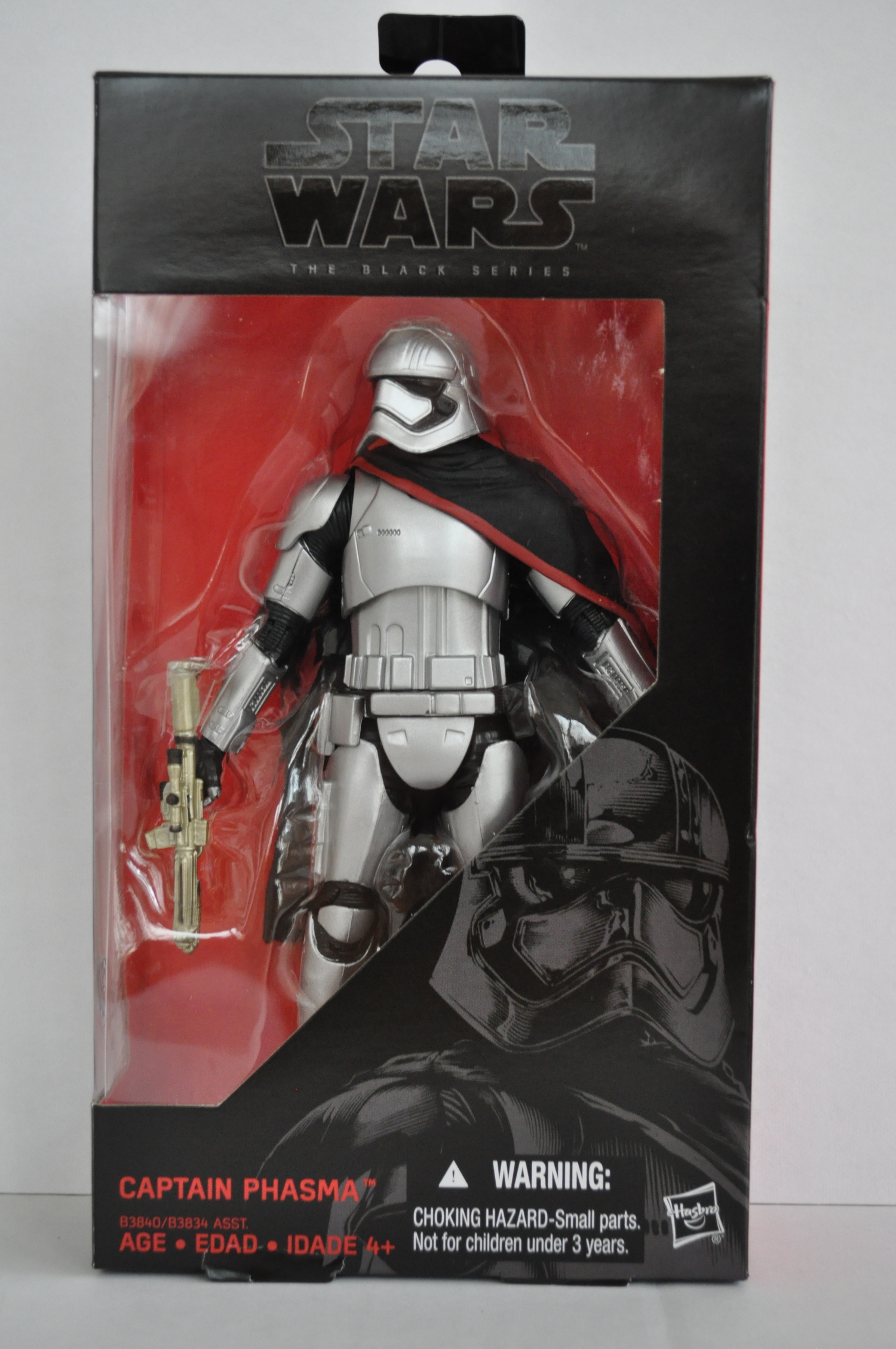 Hasbro Star Wars The Black Series 6-inch Captain Phasma Action Figure for sale online 