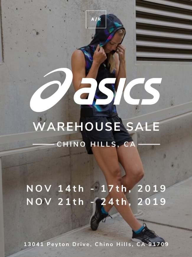 asics warehouse sale 2018