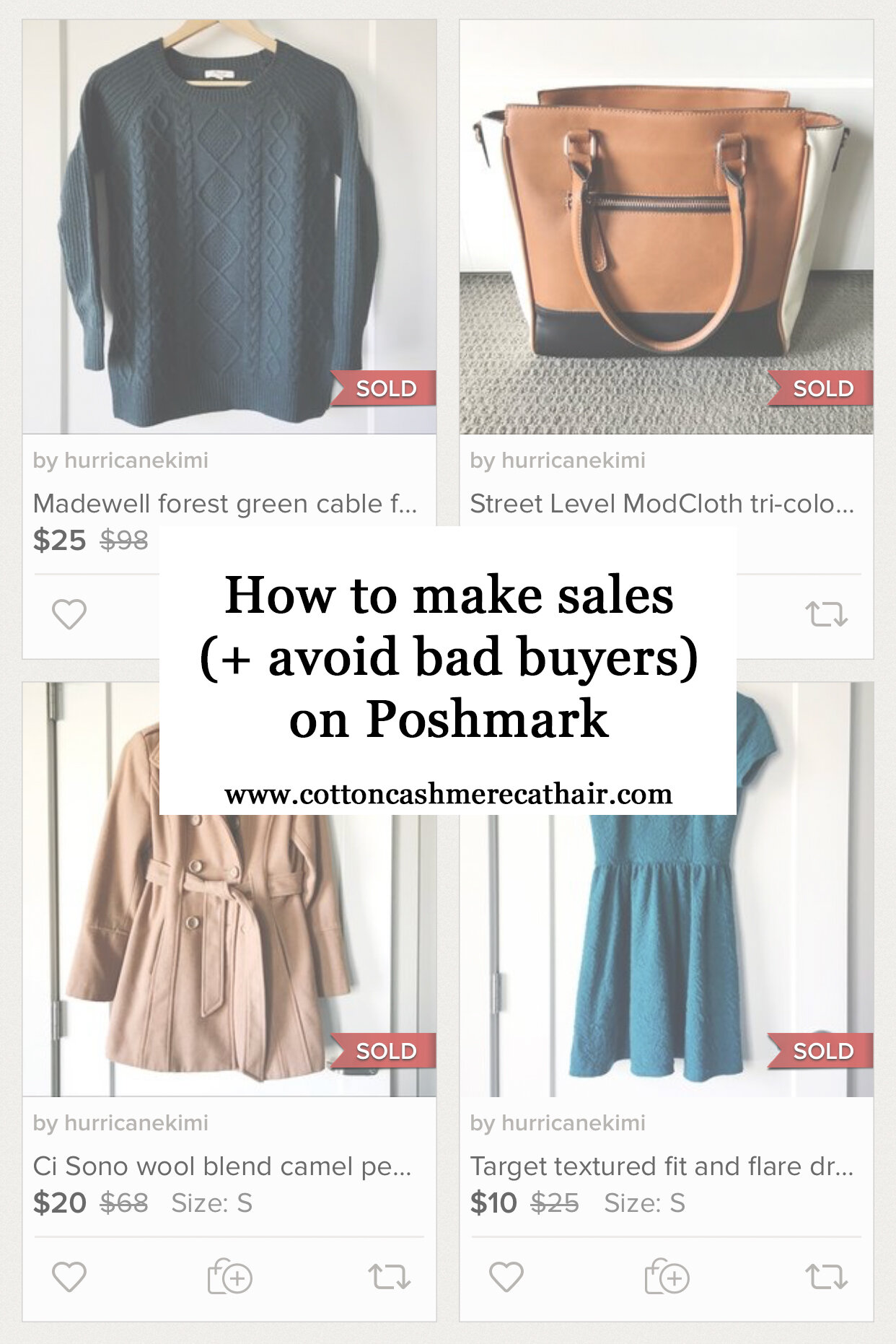 6 Steps for Making Your First Sale on Poshmark