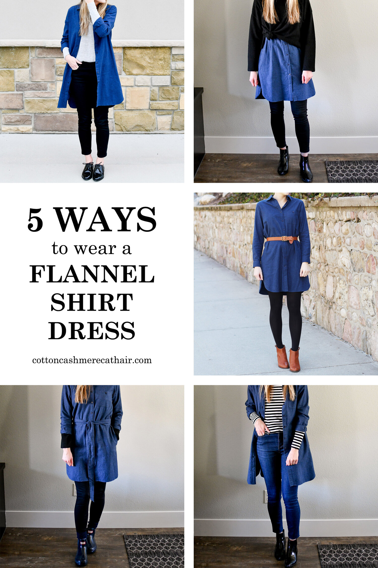 to wear flannel