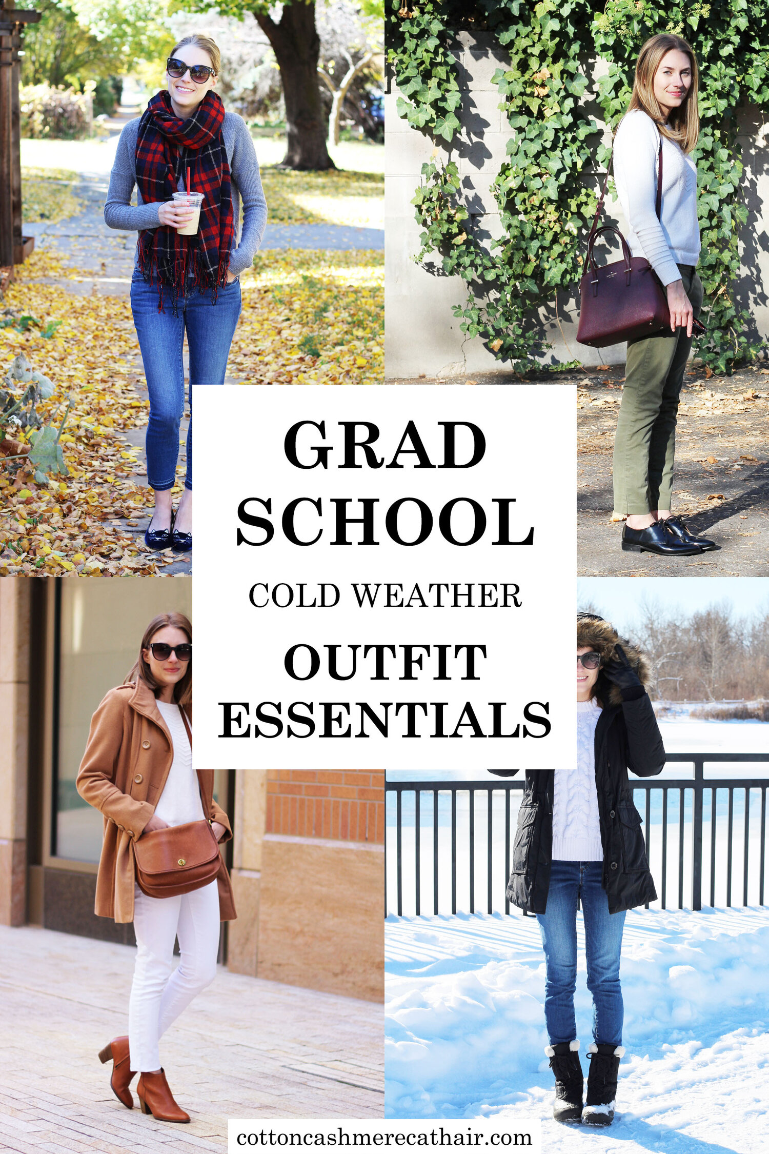 Grad School Cold Weather Outfit Essentials