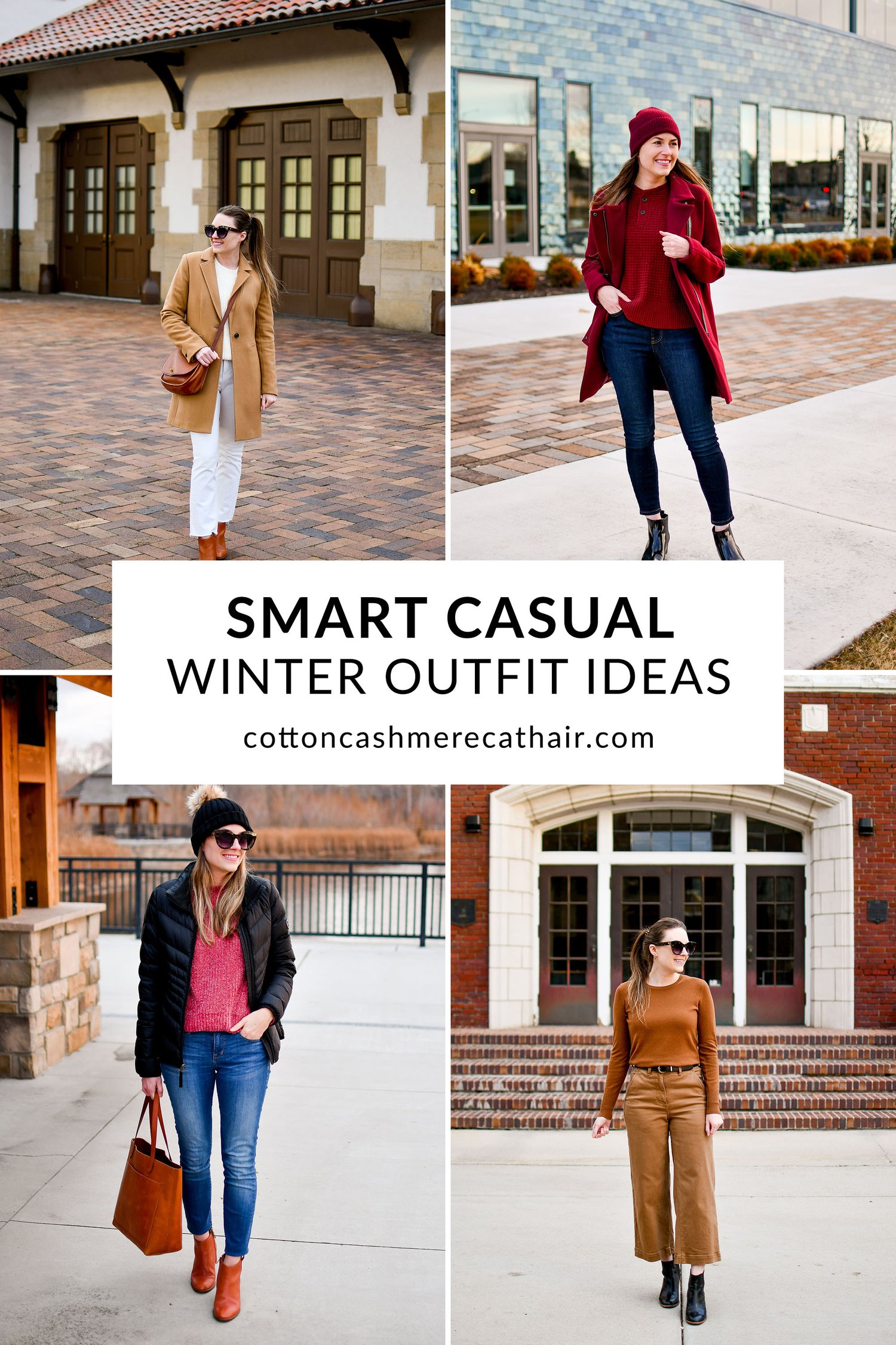 How to Dress Smart Casual in the Winter (+ 16 Outfit Ideas)