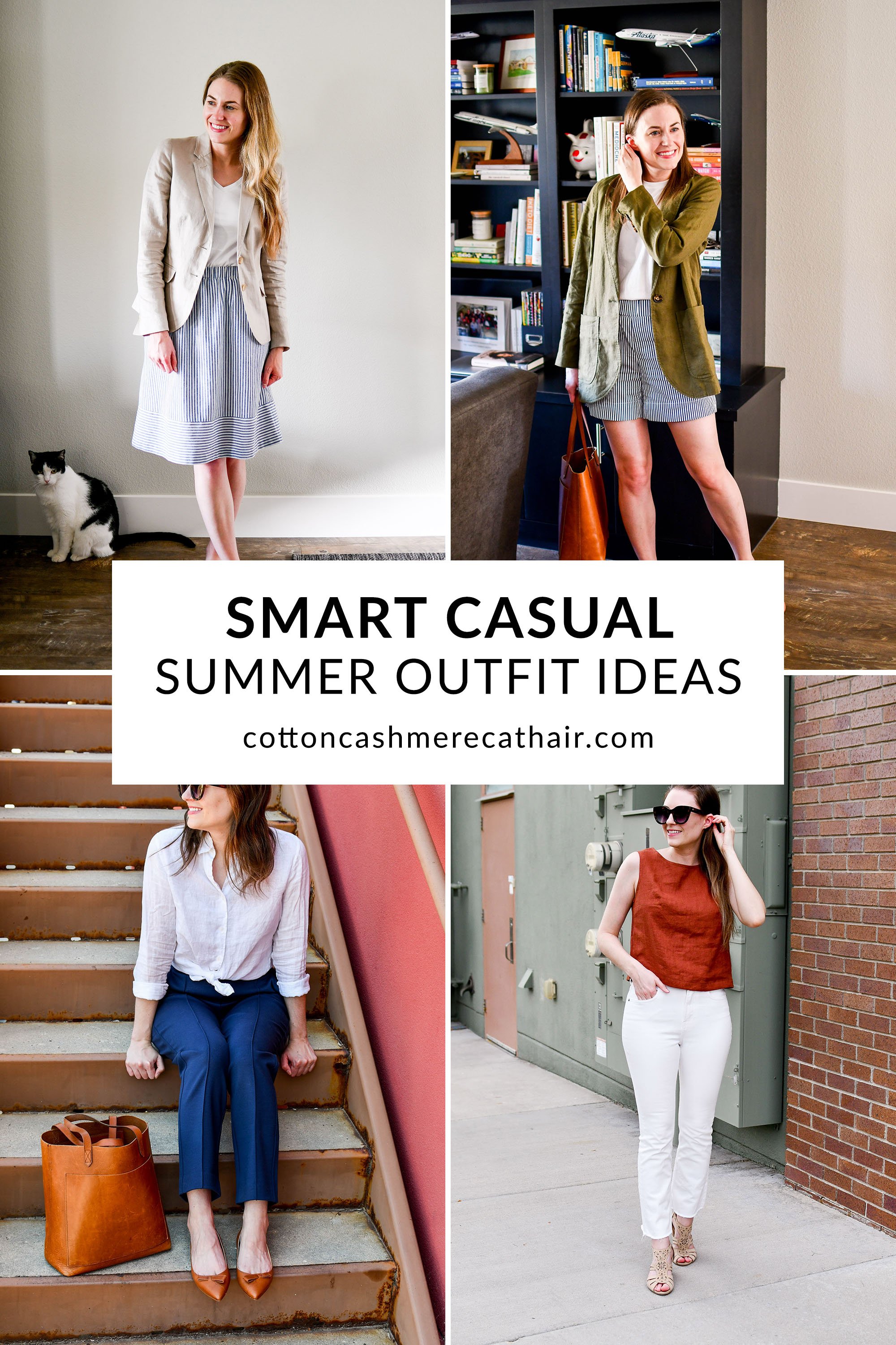 How to Dress Smart Casual in the Summer (+ 16 Outfit Ideas!)