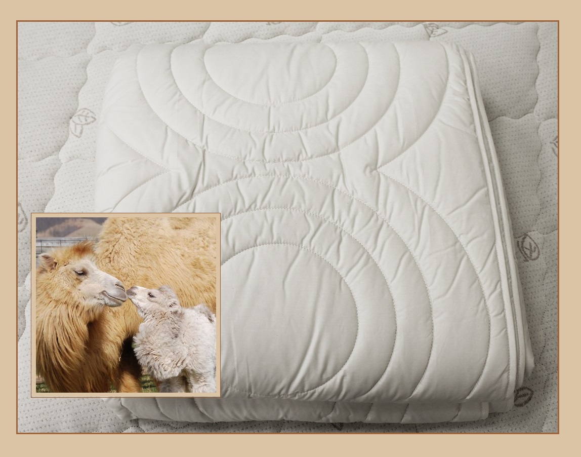 Comforter - Luxurious Camel Hair Fill — Berkeley Ergonomics Mattress