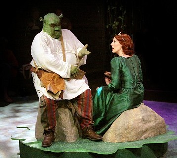Review Shrek The Musical At The Plaza Theatre Company