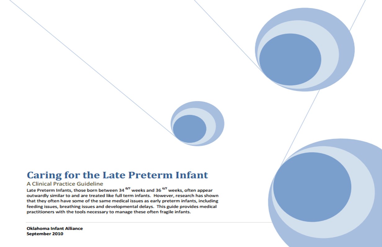 Caring for the Late Preterm Infant