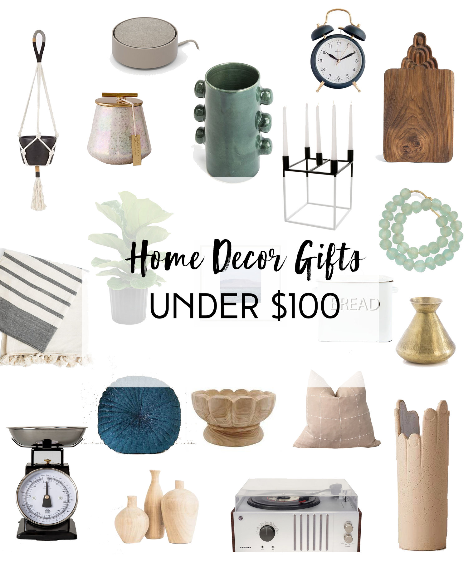 Holiday Gift Guide Home Decor Gifts Under 100 The