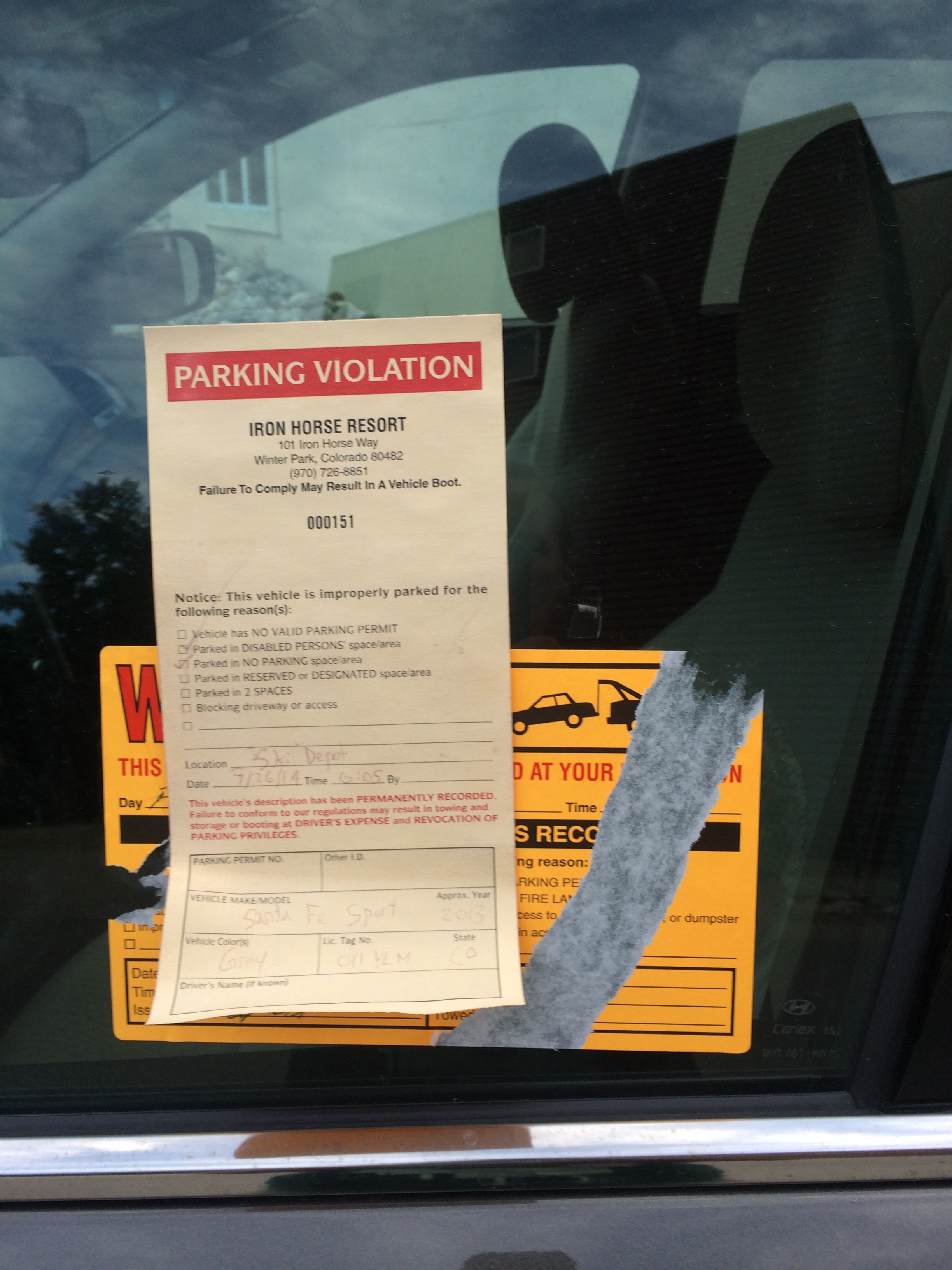 The usual American laws & stuff. Oops. Just remember to wind down the window when you return the rental.