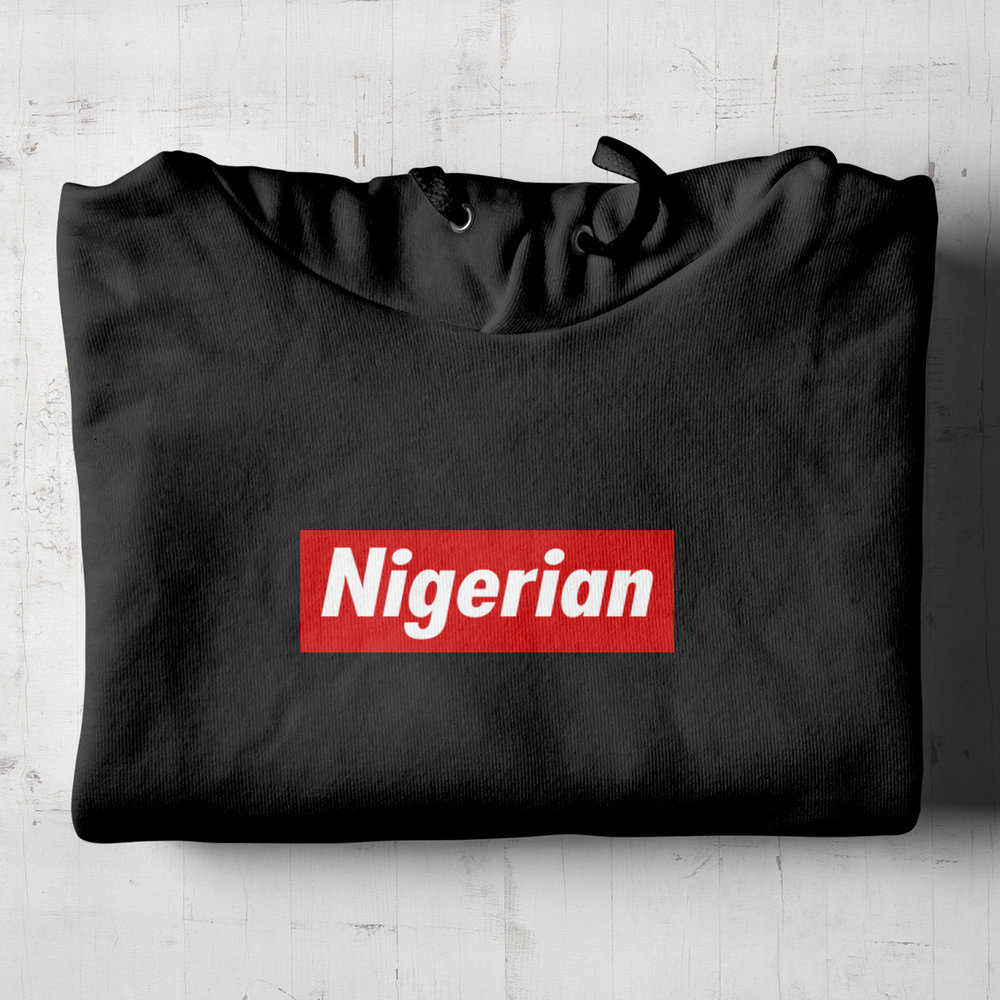 Nigerian Hoodie (Black) — Nigerian is the New Cool