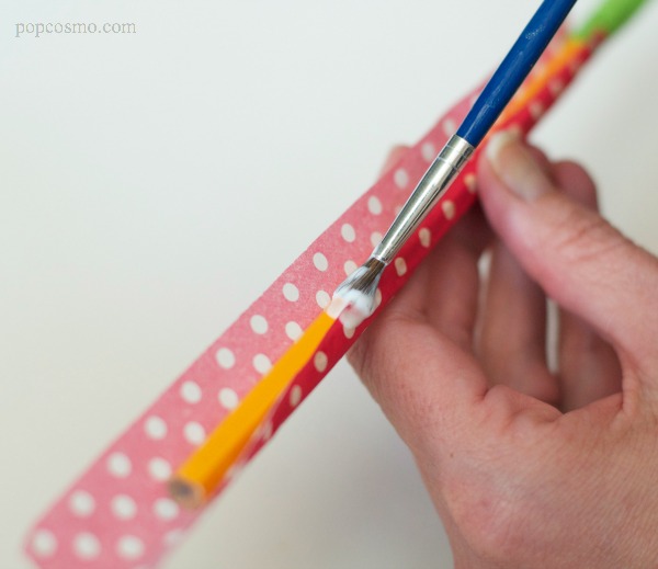 steps to make cute pencils