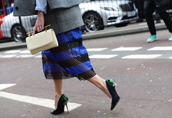 perforated skirt spring 2014 trend