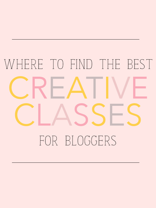 Creative classes for bloggers