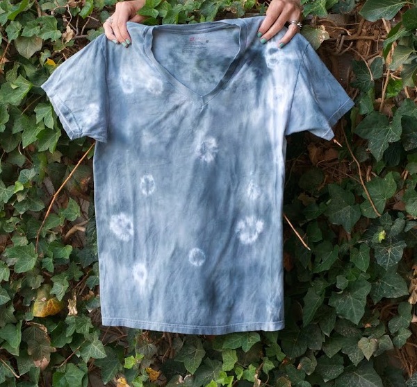 how to make a spotted tie-dye