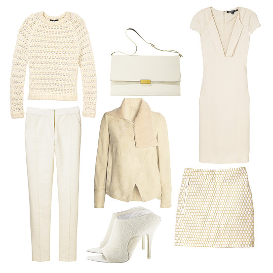 cream outfit from Wall Street Journal
