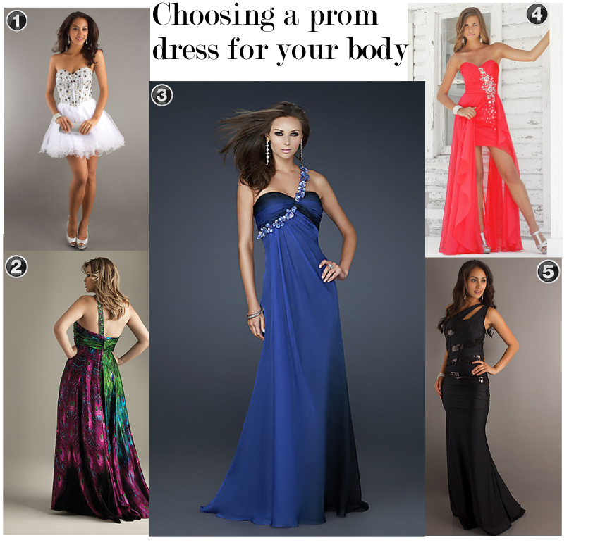 choosing a prom dress