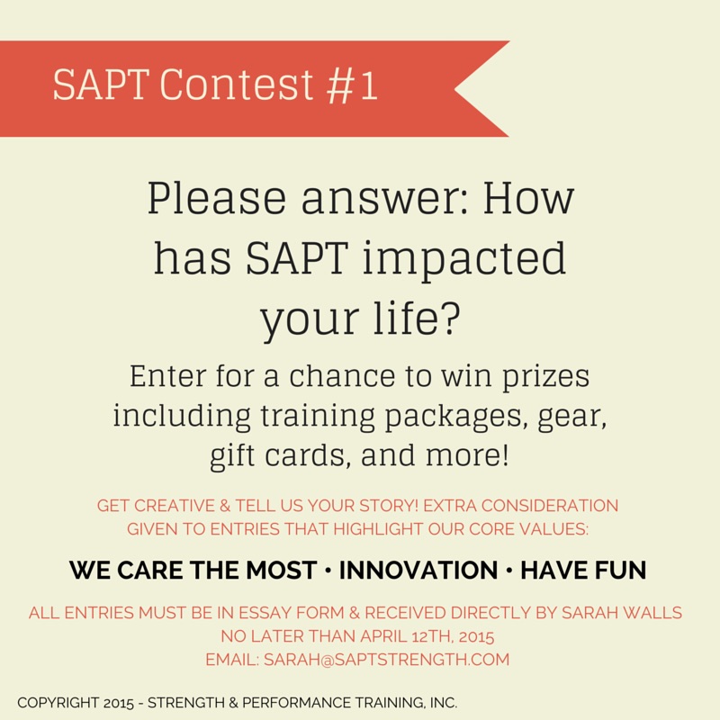 SAPT Contest #1