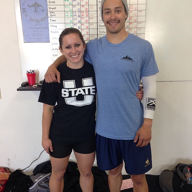 CVSC'ers getting after it at Primal Mtn's Icebreaker event this morning.  They both PR'd their cleans and finished on top of their divisions .  Great job you two! @j_zum @anjeanettew @primalmountainsc #cvsc #crossfitusu #crossfit