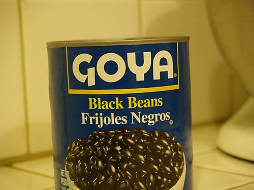 Can of black beans