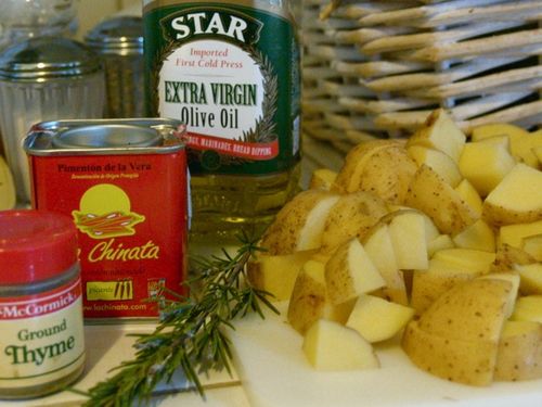 Roasted potato ingredients