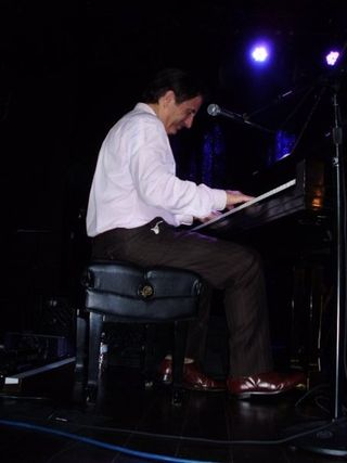 Andy on piano