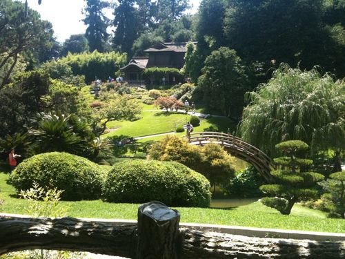 Japanese garden at the Huntington