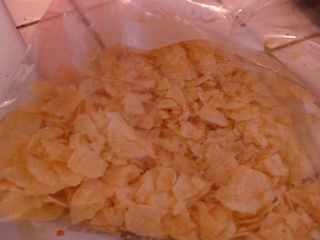 Crushed chips
