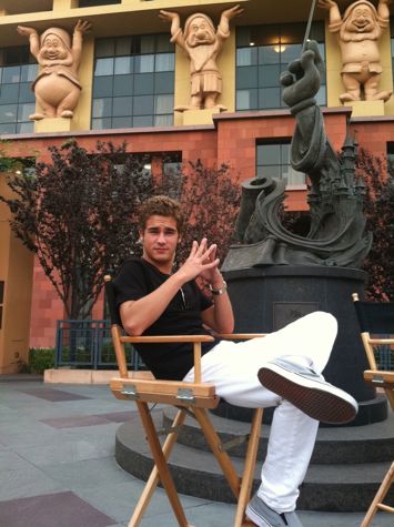 Jon at the Walt Disney studios