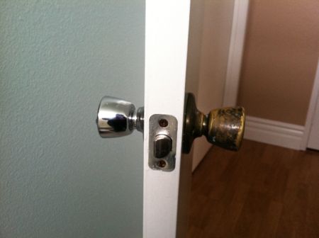 Old doorknobs