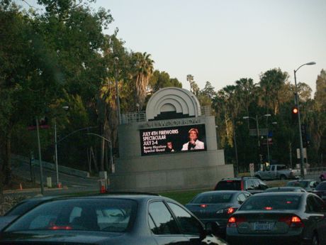 Hollywood Bowl sign