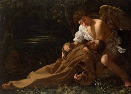 St francis of assisi in ecstasy