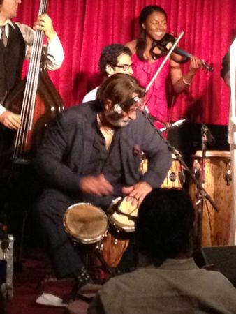 Andy garcia on congas