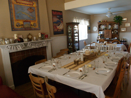 Thanksgiving tables