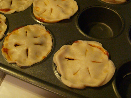 Vent holes for pies