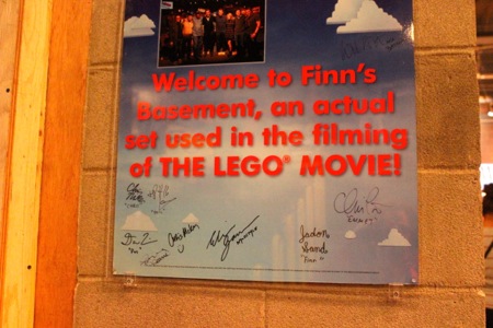 Finn's basement-legoland