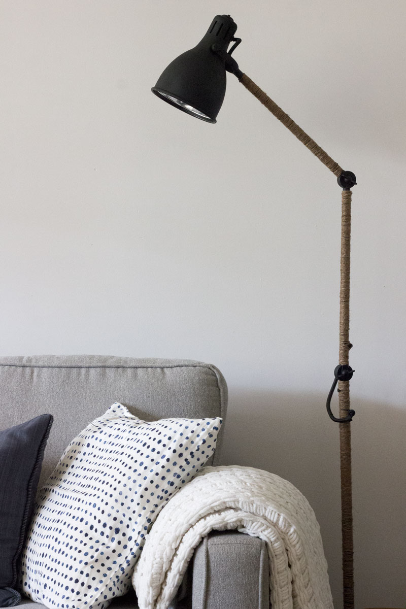 DIY IKEA AROD floor lamp hack
