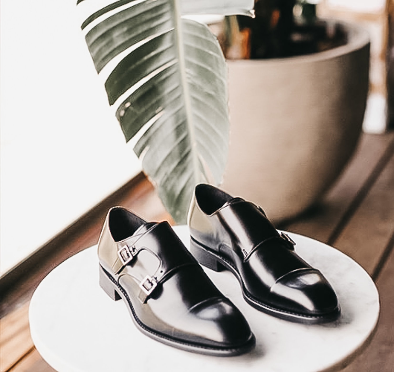 Men's Black Slip on Formal Shoes